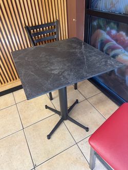 Table and chairs