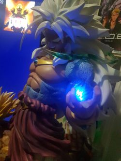 Dragonball AF Dragonball Z 18 Broly ssj5 Resin Statue with base [middle  finger broken] for Sale in New York, NY - OfferUp