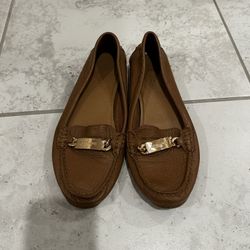 Coach Brown Leather Loafers 