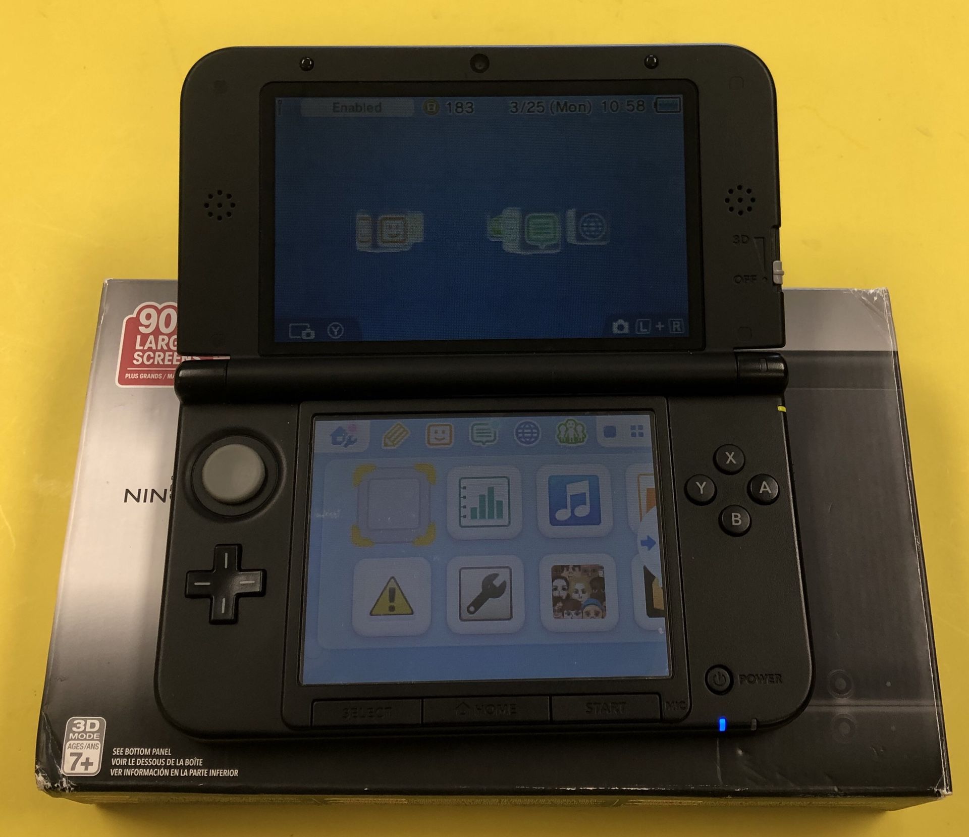 Nintendo 3DS XL - Assorted Colors - LIKE NEW CONDITION