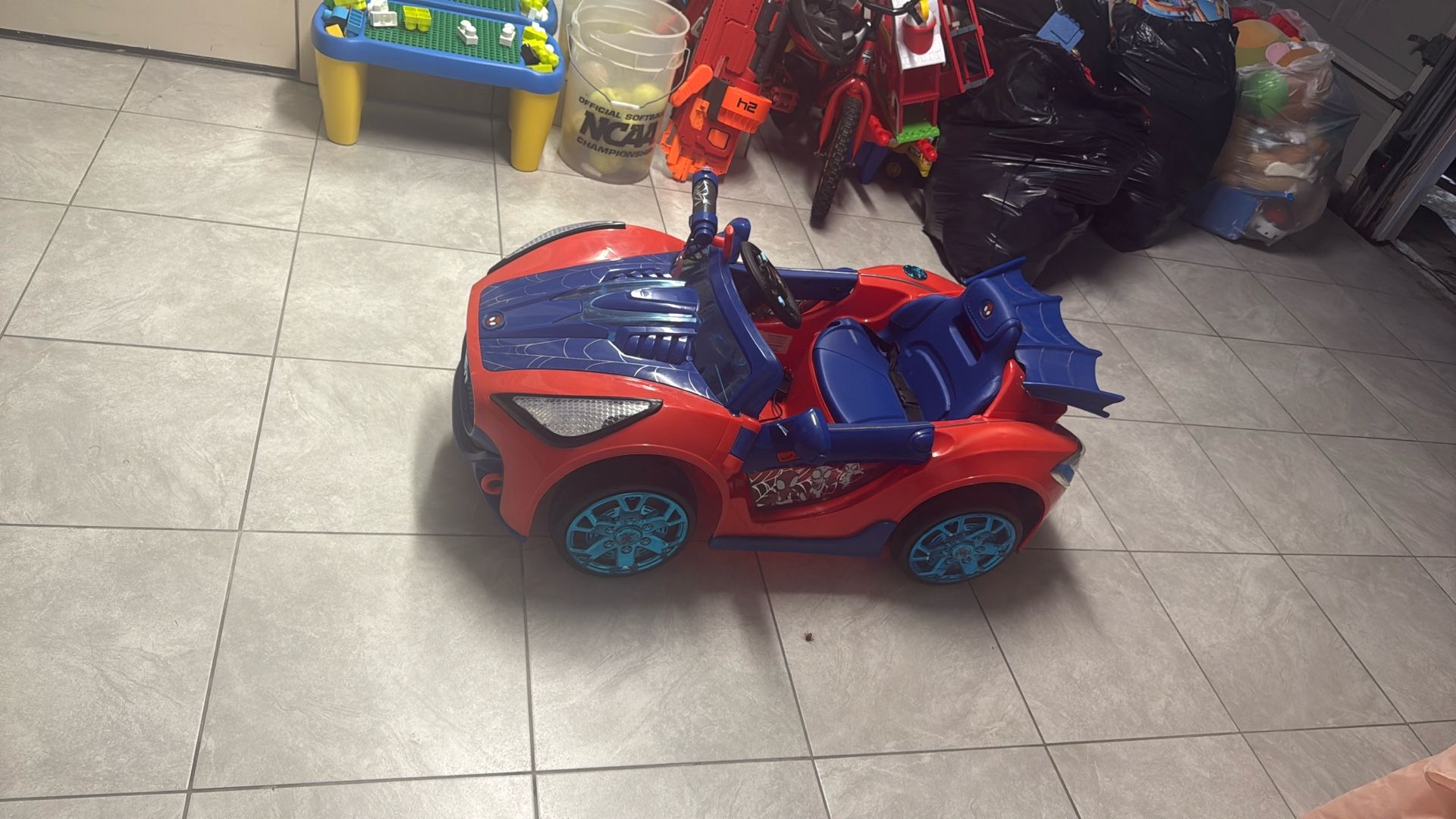 Spiderman Car Must Go