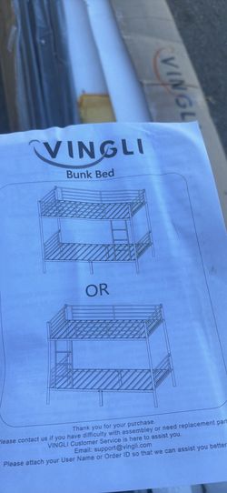 bunk bed frame