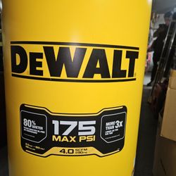 DEWALT CORDED 26 GALLON SUPER QUIET AIR COMPRESSOR NEW