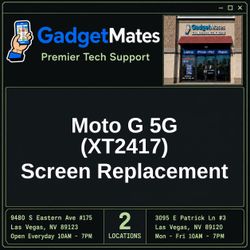 Moto G 5G (XT2417) Screen Replacement