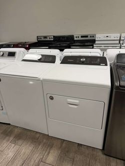 Whirlpool washer and dryer mega capacity electric 
