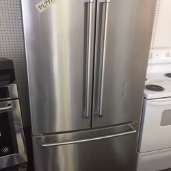Refrigerator  Stainless Steel French 36” Counter Depth 