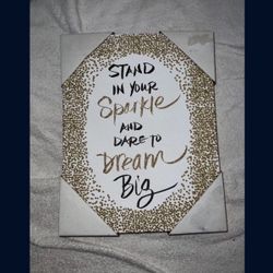 Inspirational Sign For Girls New 