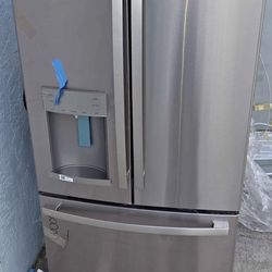 GE stainless steel French door