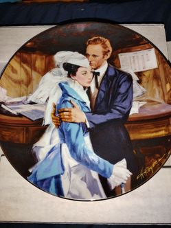 W.S. George Gone With the Wind 'A Question of Honor' Collector's Plate
