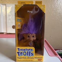 Ping Treasure Troll Doll