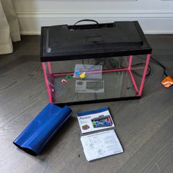 Aqueon NeoGlow Fish Tank, Pink