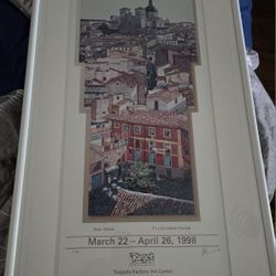 Framed Painting/ Numbered And Signed- Matthew HARWOOD 