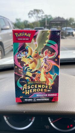 Pokémon Mega Evolution Ascended Heroes Booster Bundle