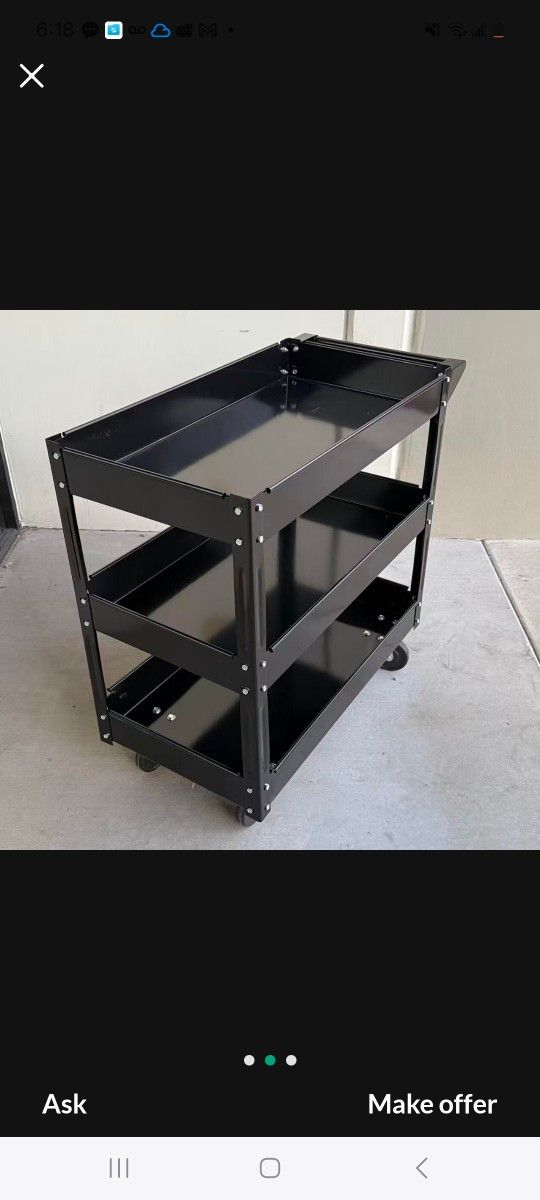 Metal Push Cart New In Box For Sale 65.00