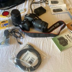 Canon EOS Rebel T3i Digital SLR Camera with EF-S 18-55mm f/3.5-5.6 IS Lens