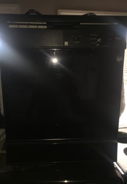 Black Dishwasher