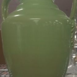 Large Green Vase... Made In ITALY