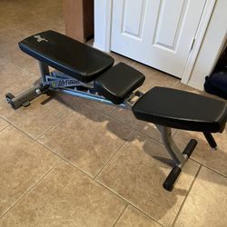 Lifetime Fitness Adjustable Weight Bench Please Read