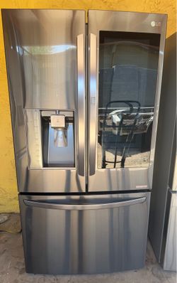 Refrigerator LG black Stainless