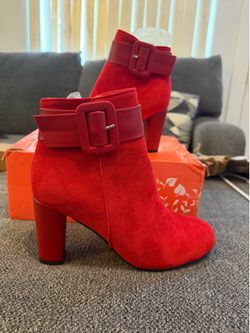 Red boots