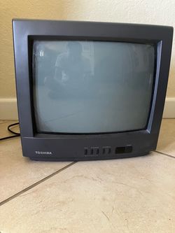 Toshiba 14” CRT TV for parts/notworking