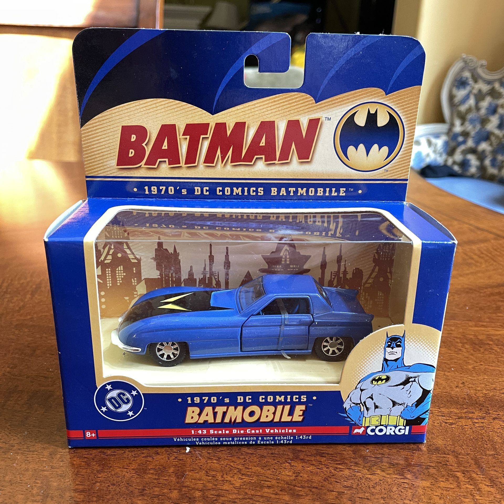DC Comics 1970’s Batmobile Made By Corgi