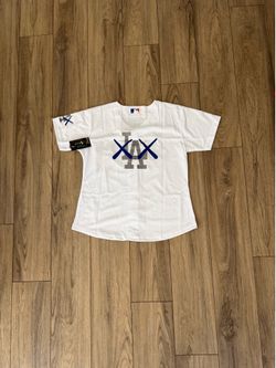 Women’s Dodgers Kaws Stadium Jersey - White, s to 2xl