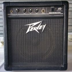 SPEAKER FOR ELECTRIC GUITAR  BASS AMP SPEAKER PEAVEY  POWER AMP, WORKING  GREAT