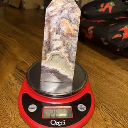 Druzy Purple Sphalerite Tower