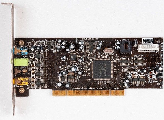 Creative Labs Sound Blaster Live 24-Bit Sound Card