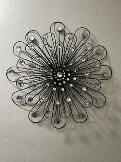 Crystal Flower For Wall Decorating 
