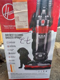 💝 HOOVER WindTunnel 3 Max Performance Pet, Bagless,Corded, HEPA Media Filter Upright Vacuum Cleaner #W5589