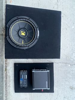 Kicker Sub/amp/converter