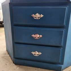 Vintage Corner Dresser
