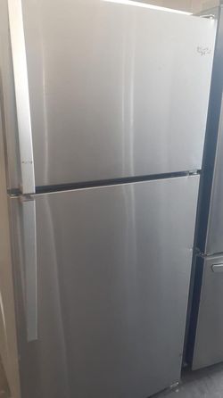 Whirlpool Top Mount Stainless Steel Refrigerator Fridge
