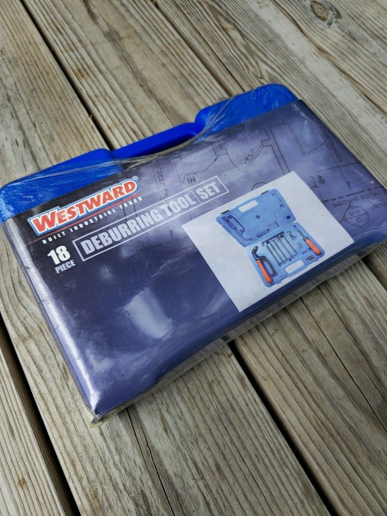 Deburring Tool Set Westward Deburring Tool Kit 18 Piece New