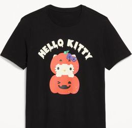 Halloween! 🧡👻🎃”HELLO KITTY ”🎃👻🧡Adult T-shirt