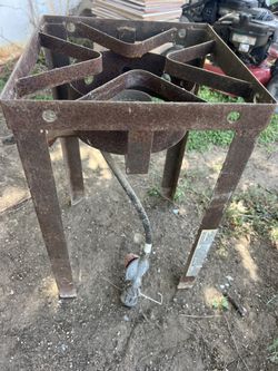The burner could be used with propane tank