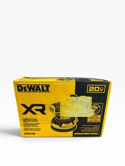 DEWALT DCW210B 20V MAX XR 5 in Cordless Battery Orbital Sander - TOOL ONLY