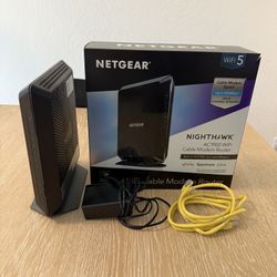 NETGEAR Nighthawk WiFi Cable Modem Router (AC1900)