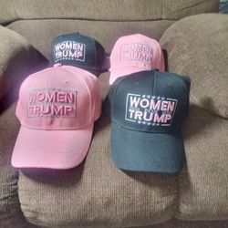 Women For Trump Ball Caps -2 Colors  DISCOUNTED NEW Locals Only