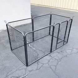 $85 (Brand New) Heavy duty 32” tall x 32” wide x 6-panel pet playpen dog crate kennel exercise cage fence 