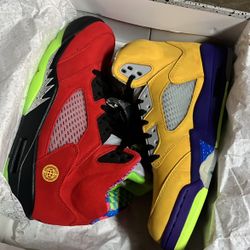 What The Jordan 5s (Size 9.5)