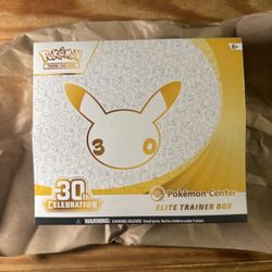 POKEMON CENTER 30th Celebration ETB