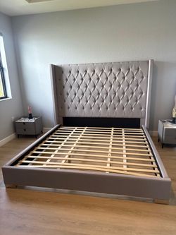 Queen bed frame