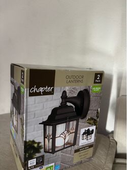2pack Outdoor lanterns