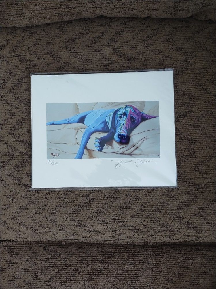 Michelle Mardis Signed From Picture.