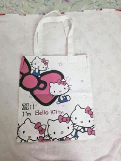 Hello, Kitty tote bag.