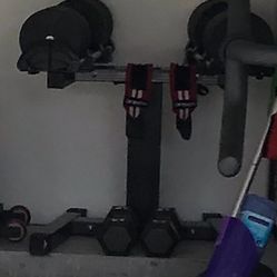 Nuobell Adjustable Dumbbells + Stand