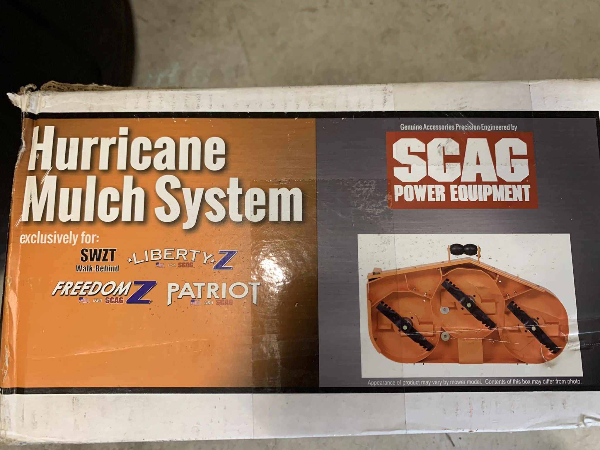 Scag Hurricane Mulch Kit 36”